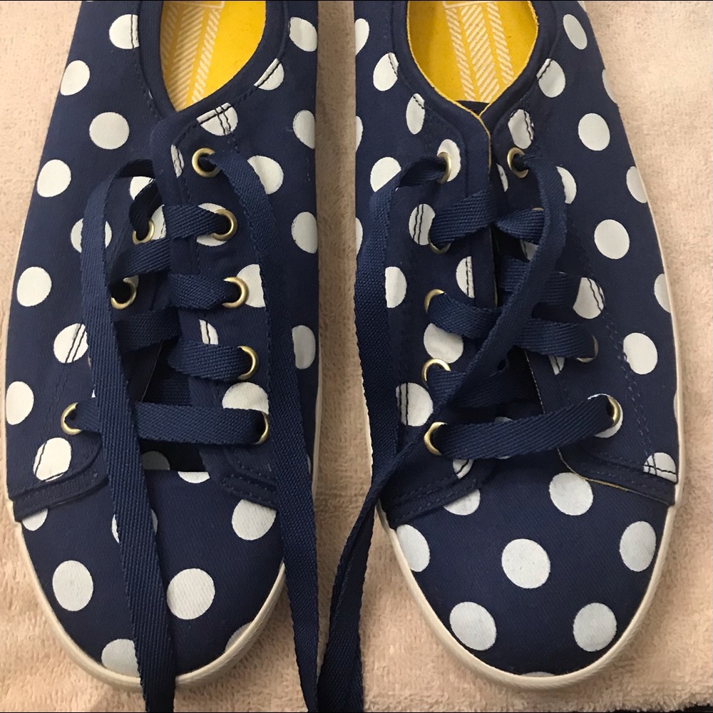 Ked’s Polka-Dot tennis shoes.  Size 9.5. New, never worn.